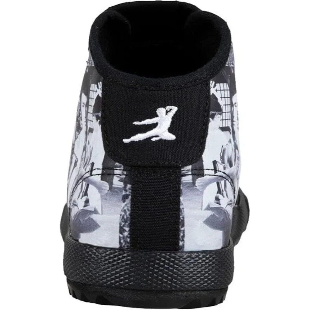 Feiyue x Bruce Lee 1920 Lo Black Martial Arts Sneakers Men 9 Women 11 FU100182M
